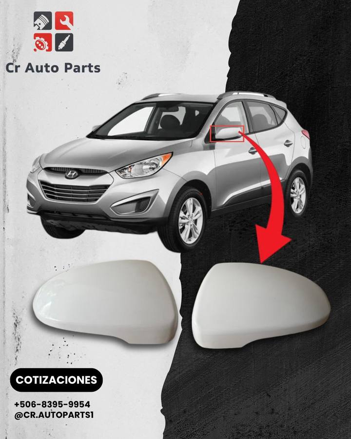 Carcasas de retrovisor Tucson 2015–2020, Hyundai Tucson