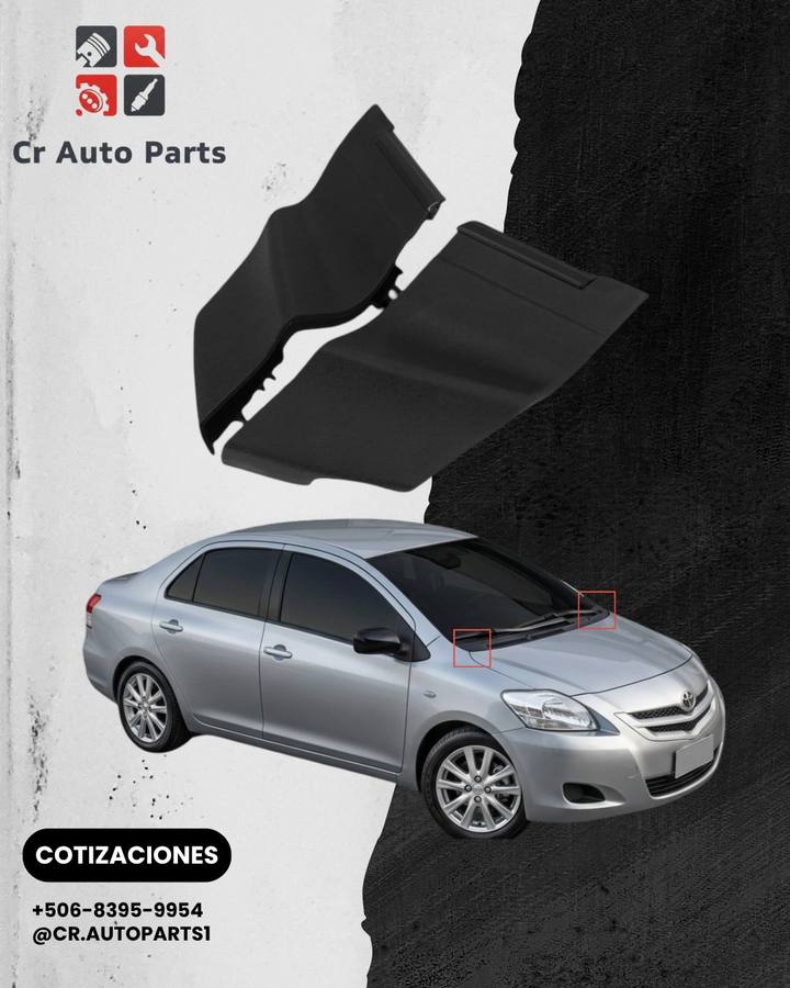 Esquineros de parabrisas Yaris 2006–2013, Toyota Yaris