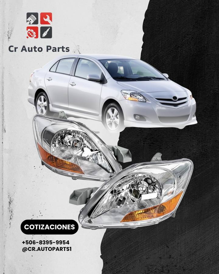 Focos delanteros Yaris 2006–2013, Toyota Yaris