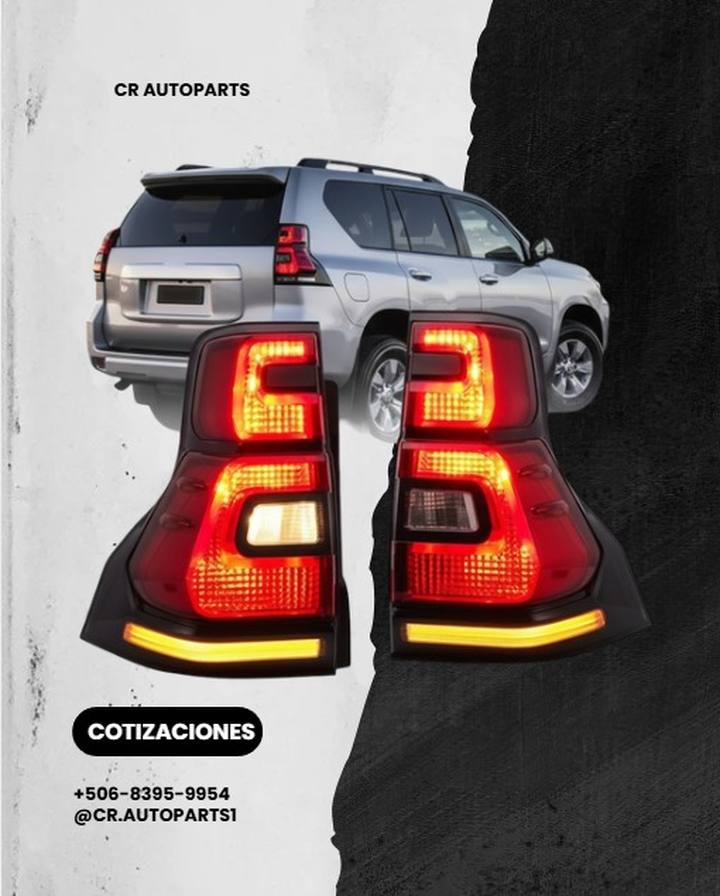 Focos traseros Prado 2018–2023, Toyota Prado