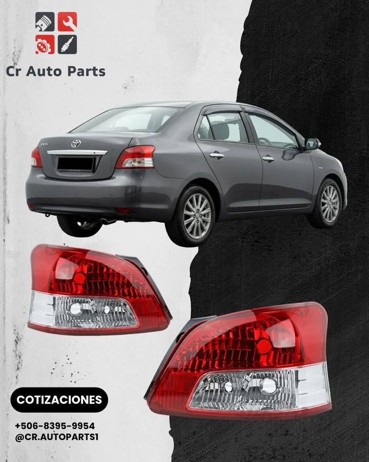 Focos traseros Yaris 2006–2013, Toyota Yaris