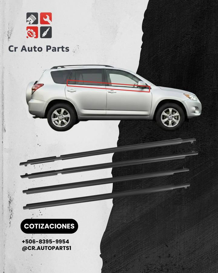 Molduras de ventana RAV4 2006–2012, Toyota RAV4