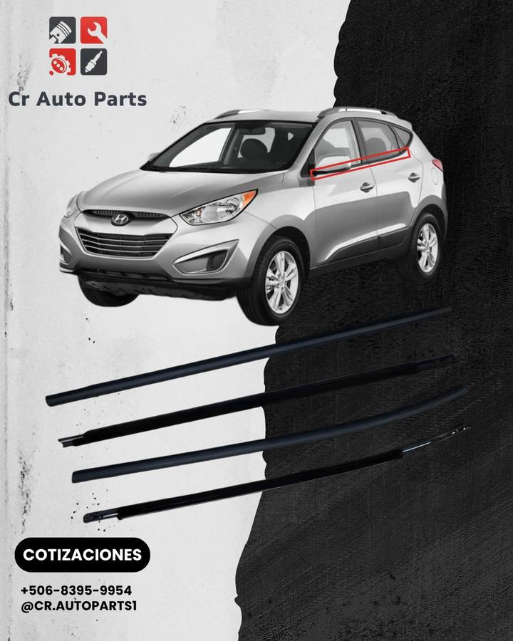 Molduras de ventana Tucson 2009–2015, Hyundai Tucson