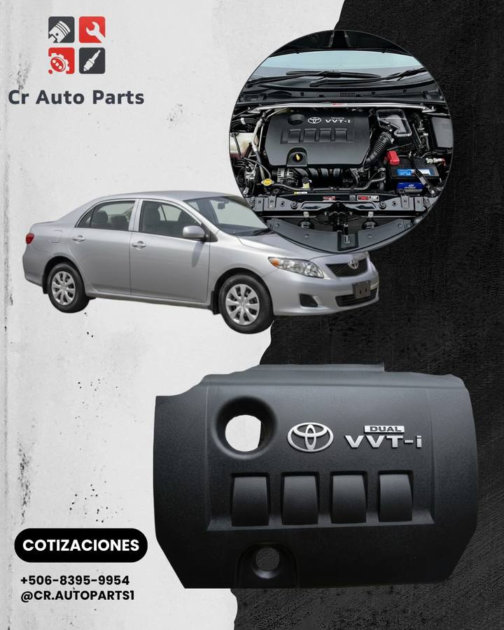 Tapa de motor 2ZR Corolla 2009–2019, Toyota Corolla